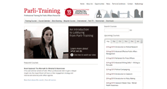 Desktop Screenshot of parli-training.co.uk
